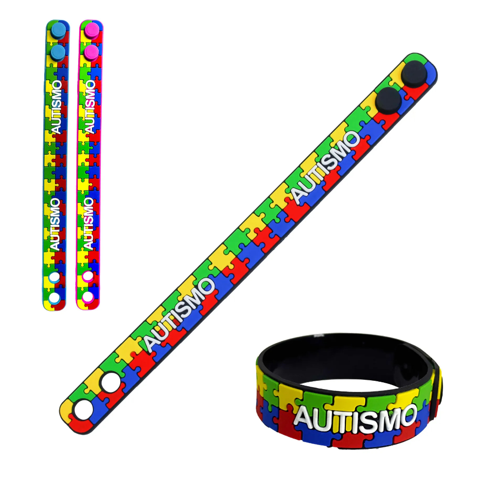 Pulseira Autismo Autista Tea Quebra Cabeça Girassol em Oferta na Shopee