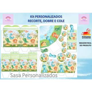 TEMA: DINOSSAURO, DINOSSAURO BABY LEMBRANCINHA COM 80/160 ITENS - ENVIO IMEDIATO em Oferta na Shopee