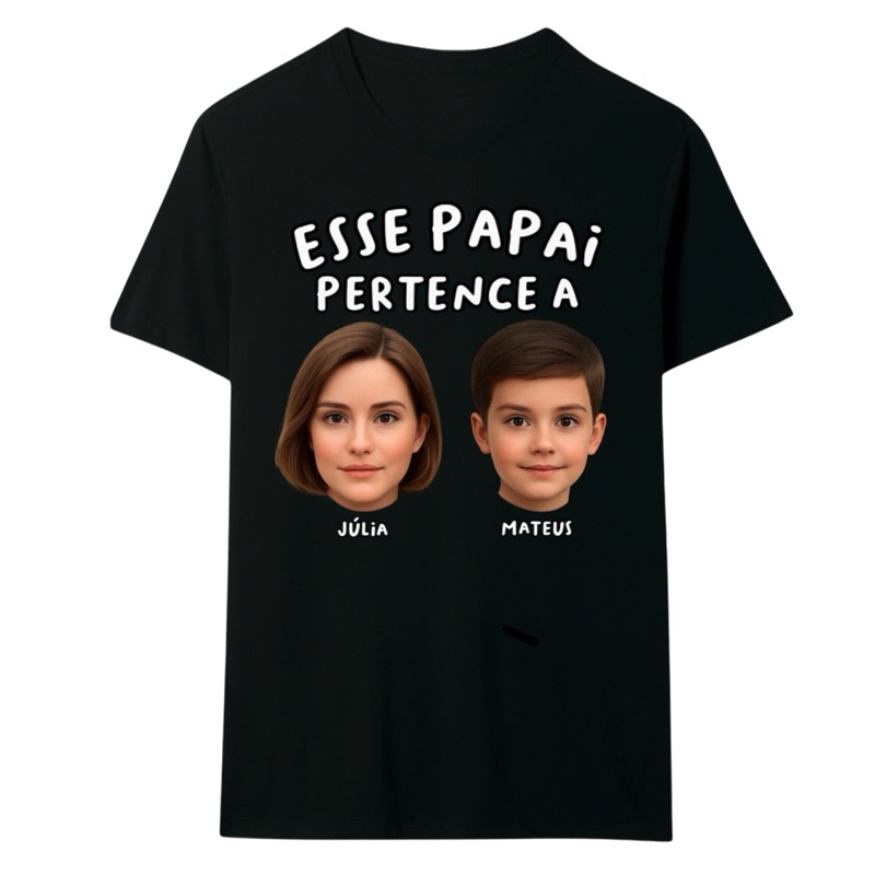 Camiseta dia dos pais vovô personalizada presente em Oferta na Shopee