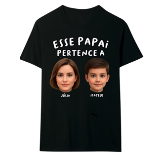 Camiseta dia dos pais vovô personalizada presente em Oferta na Shopee