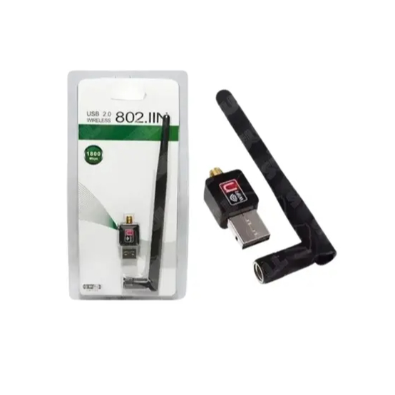 kit 10,6 Antena Adaptador Para WiFi USB Wireless 1800mbps Al-C818 - Anatel