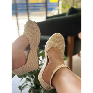 Sandália Feminina Anabela Fechada Lançamento // Atenção à Descrição Para Evitar Erros em Oferta na Shopee