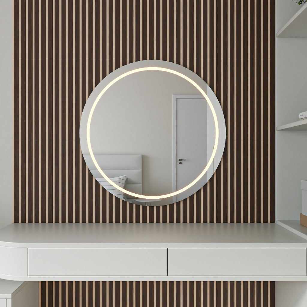 Kit 50 Até 200 Placas Ripados Decorativo Adesiva 45x10 Painel Premium Alta Qualidade Sala  Tv Quarto