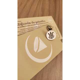 Boton de Time do Corinthians de aço inoxidável . em Oferta na Shopee