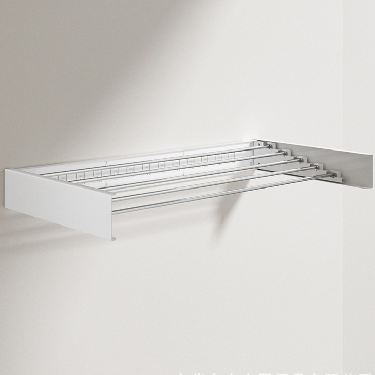 Varal Parede Mágico Retrátil Dobrável Até 15kg Alumínio