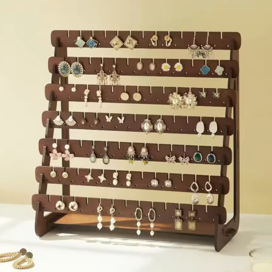 Suporte de Exibição de Brincos Com Furos, Organizador de Armazenamento de Joias em Oferta na Shopee