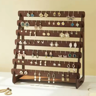 Suporte de Exibição de Brincos Com Furos, Organizador de Armazenamento de Joias em Oferta na Shopee