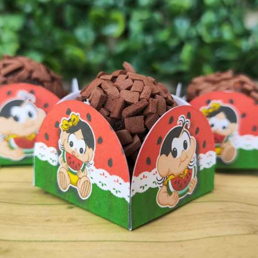 MAGALI VERMELHA Forminhas 4 Pétalas Nº 6 para Doces Docinhos Festa Aniversário em Oferta na Shopee