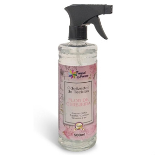 Spray Perfumado Odorizador de Tecidos Flor de Cerejeira 500ml Tropical Aromas em Oferta na Shopee