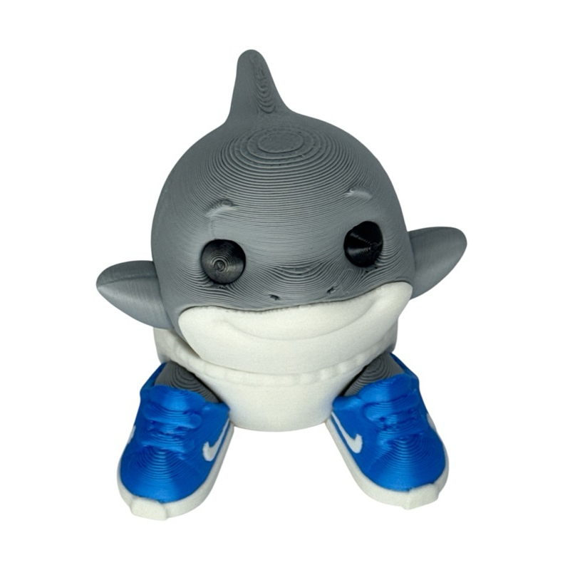 Tralalero Tralala Bebê Boneco Articulado Italian Brainrot 3D em Oferta na Shopee