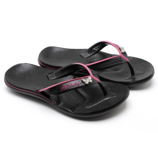Sandália Chinelo Feminino Alcalay Anatômico Confortável Borboleta Metal