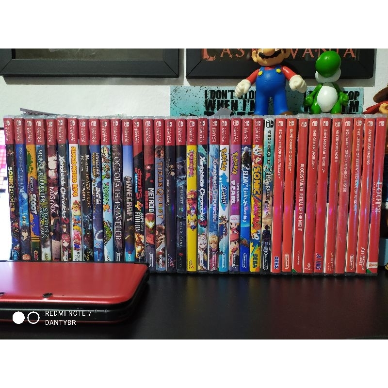 Nintendo Switch - lombada/spiner