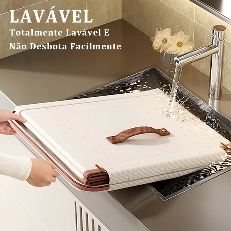Caixa de Armazenamento de Tecido Dobrável com Cremalheira para Roupas — foto 9