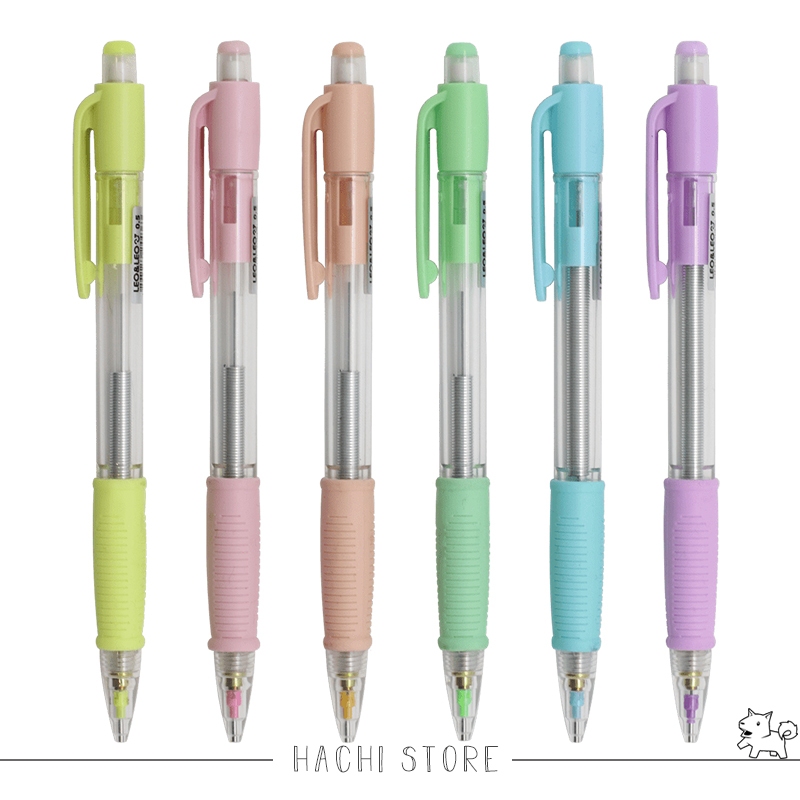 Lapiseira 0.5mm com avanço automático shake - Cores Pastel em Oferta na Shopee