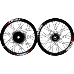 Par Roda Aro Alumínio Viper Aero Titan Fan 150 160 Start 4mm