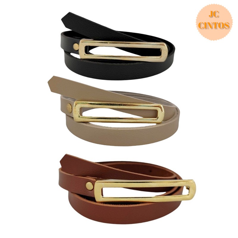 Cinto Feminino Bege - Comprar com Melhor Preço em Cintos