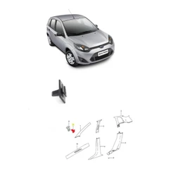Presilha Fixação Revestimento Acabamento Coluna Fiesta/ Ka / Ecosport