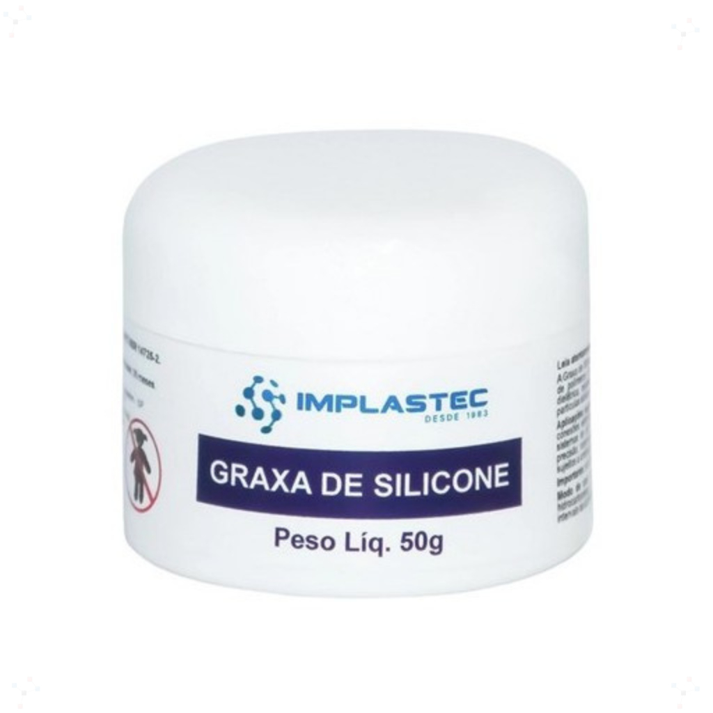 Graxa De Silicone Pote 50g