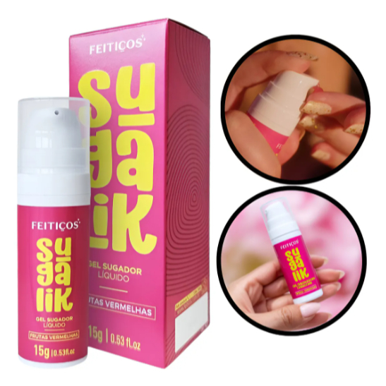 Sugalik Gel Sugador Liquído Pulsa Treme Vibra Sex Shop Feitiços em Oferta na Shopee