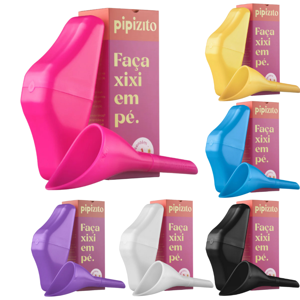 Pipizito Funil Urinário Reutilizável Escolha a Cor em Oferta na Shopee
