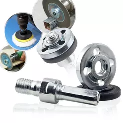 Haste Eixo Suporte Adaptador Universal Disco De Corte Desbaste Rebolo Lixa Furadeira Parafusadeira Furo 16 - 20 - 22mm