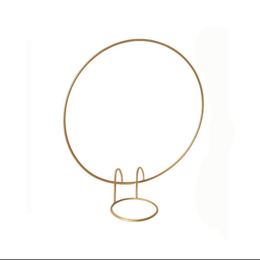 Mini Arco 50 cm em ferro decoração festas