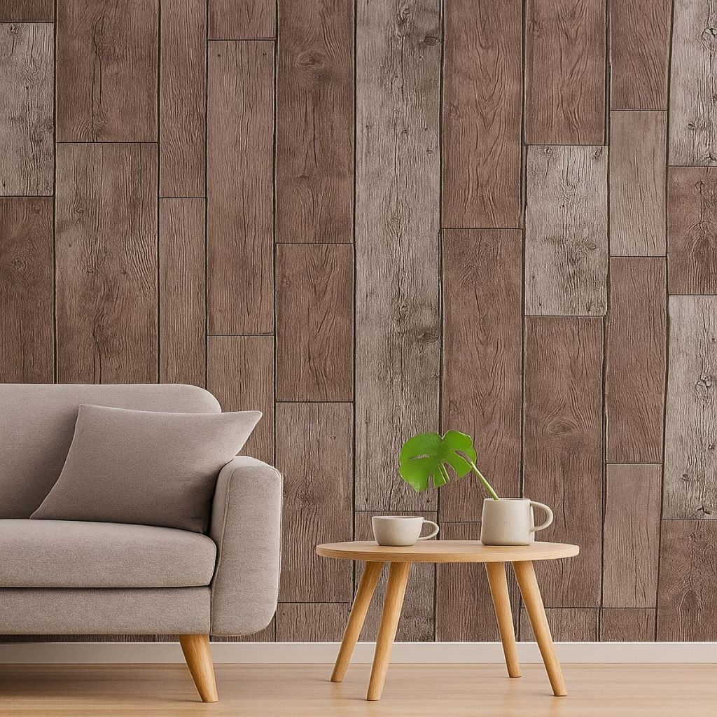 Papel de Parede Decorativo 5 METROS X 45CM Auto Adesivo Colante Para Sala Quarto Amadeirado Madeira em Oferta na Shopee