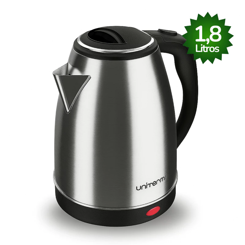 Chaleira Elétrica Inox: 52% de Desconto! 🔥