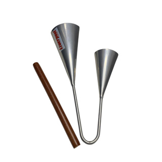 Agogô Duplo Grande Liverpool - Prata em Oferta na Shopee