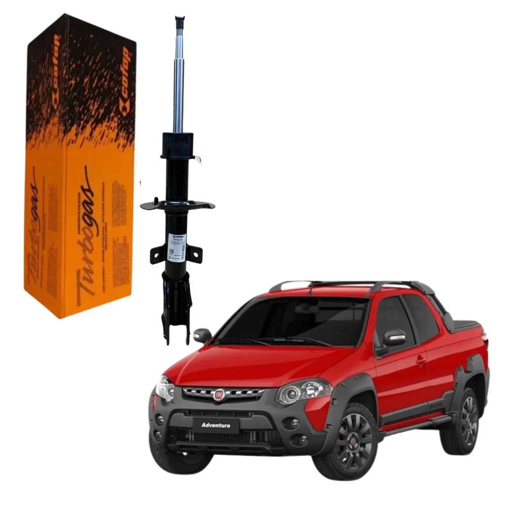 Amortecedor Dianteiro Cofap Turbo Gás Palio Weekend Strada Adventure locker Trekking Working 08 a 20