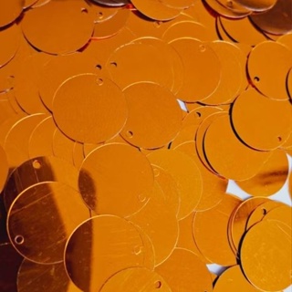 Paete Laranja Espelhado 16mm Pacote com 50 gramas em Oferta na Shopee