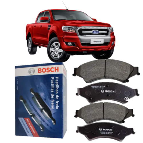 Pastilha Freio Ford Ranger Original Bosch 2013 2014 2015