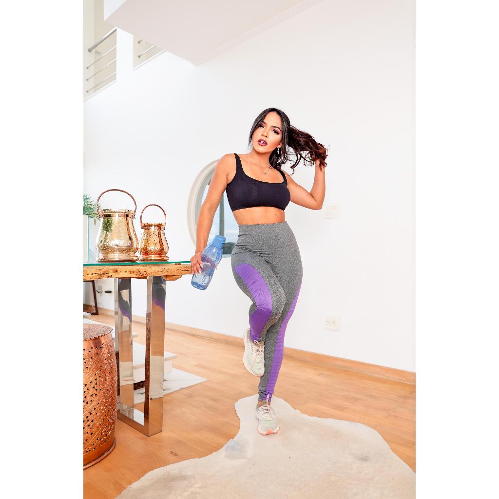 Calça Legging Feminina Não Fica Transparente Academia Grossa  de Compressão