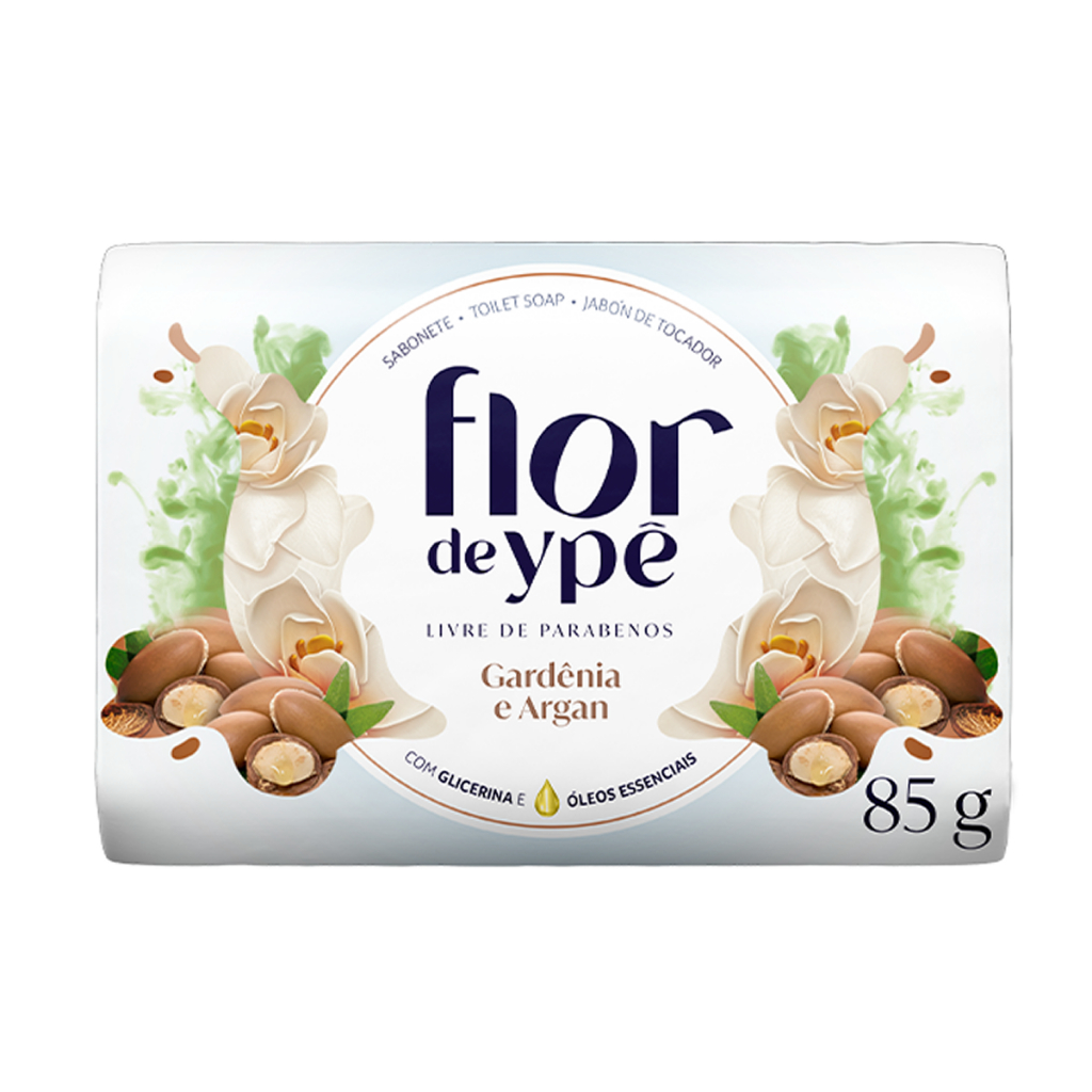 Sabonete Flor De Ypê Suave Gardenia & Argan 85g em Oferta na Shopee
