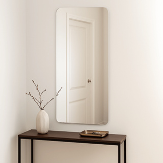 Espelho Lopazzi Retangular Grande Corpo Inteiro 120x60cm Polido Decoração Quarto Banheiro Sala Hall em Oferta na Shopee