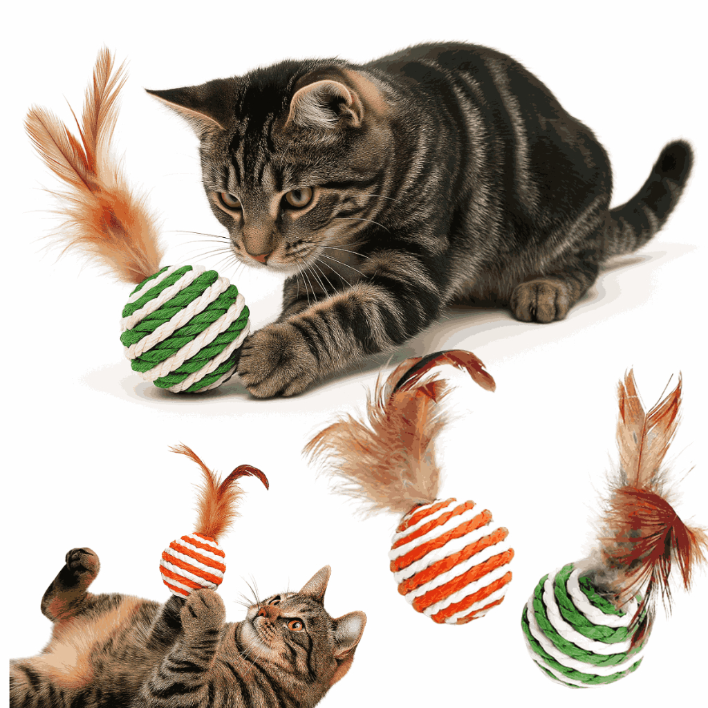 Bola De Brinquedo Interativa Para Gatos, Gatinho Animais De Estimação