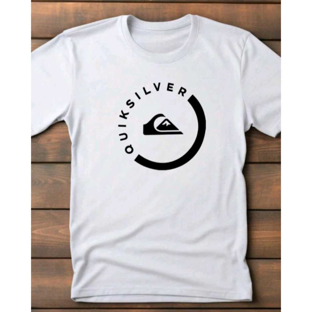 Camiseta Estampada Básica Quiksilver Premium Algodão Melhor Qualidade  Masculina Unisex Envio Rápido