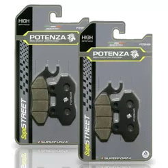Kit Pastilhas de Freio P/ Dafra Citycom 300i 2010-2016 / Citycom 300S 2017-2019 Potenza