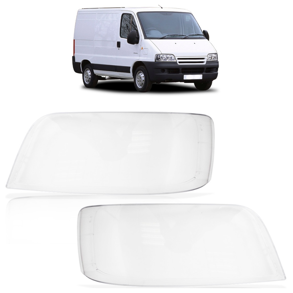Par Lente Farol Principal Ducato 2006 2007 2008 2009 2010 2011 2012 2013 2014 2015 2016 em Oferta na Shopee
