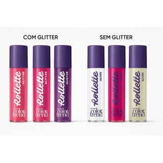 Gloss Rollette Avon Color Trend Original | Com ou Sem Glitter | Brilho Intenso e Frutado em Oferta na Shopee