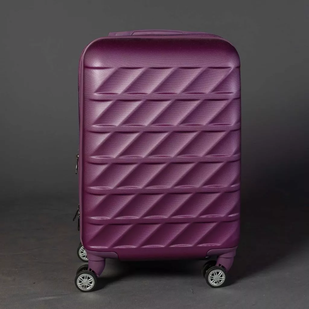 Mala Bordo Avião 10kg ANAC – 35x22x53cm, Cadeado, Rodinhas 360°, Leve e Compacta