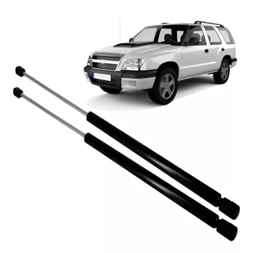 Par Amortecedor Blazer Tampa Traseira Porta Malas 2000/2011