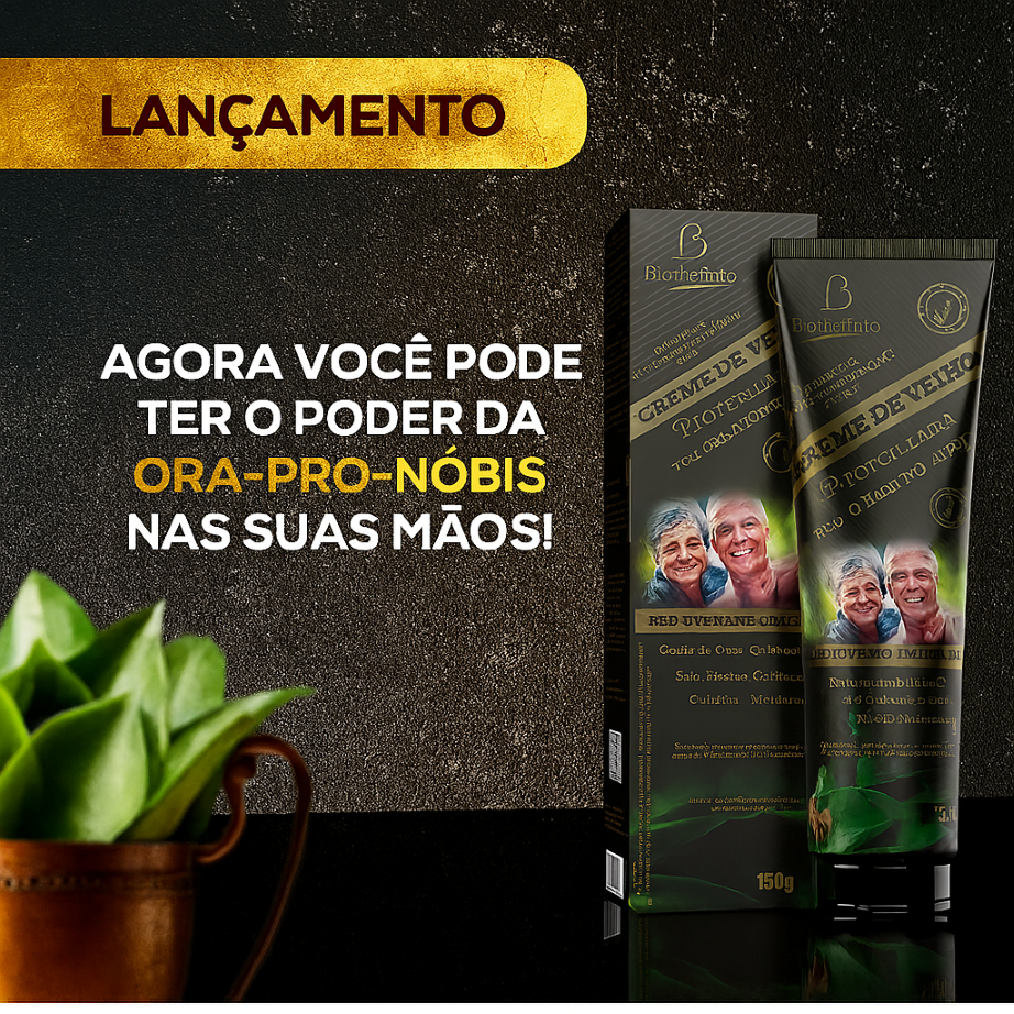 Pomada Canela de Velho Premium 150g Bio Instinto omc Ora Pro Nóbis