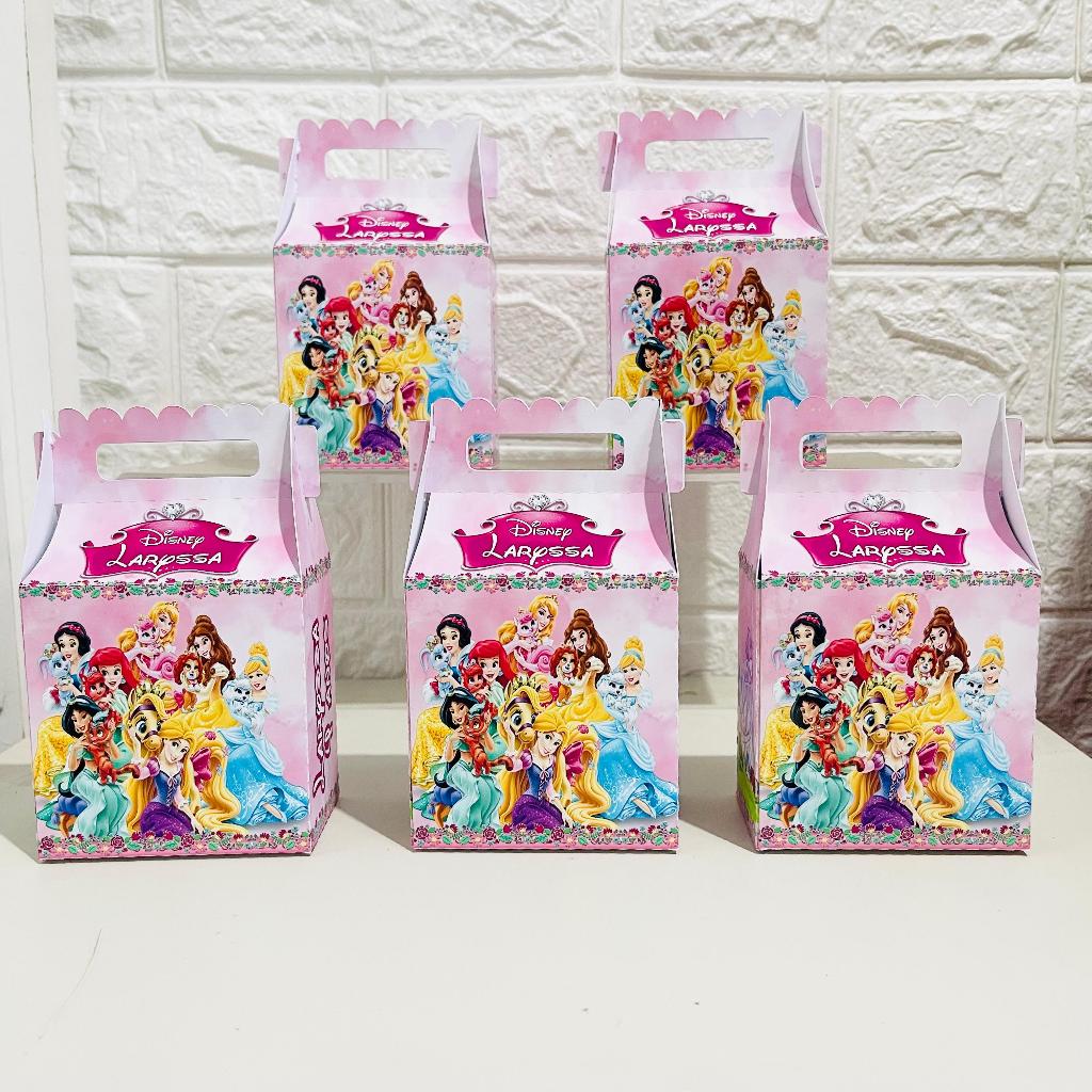 Caixinha maleta princesas, personalizados princesas, caixa maleta personalizada, PEGUE E MONTE, festa infantil