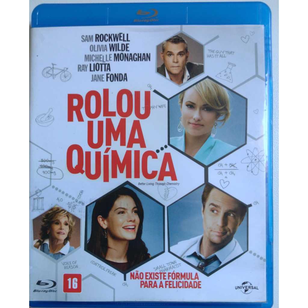 ROLOU UMA QUÍMICA BLU-RAY  SAM ROCKWELL OLIVIA WILDE