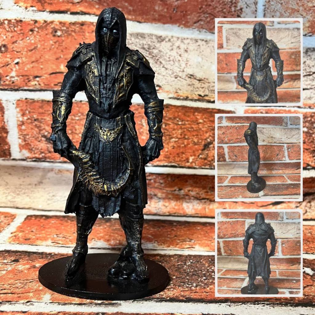 Noob Saibot Mortal Kombat Boneco Colecionável em Resina