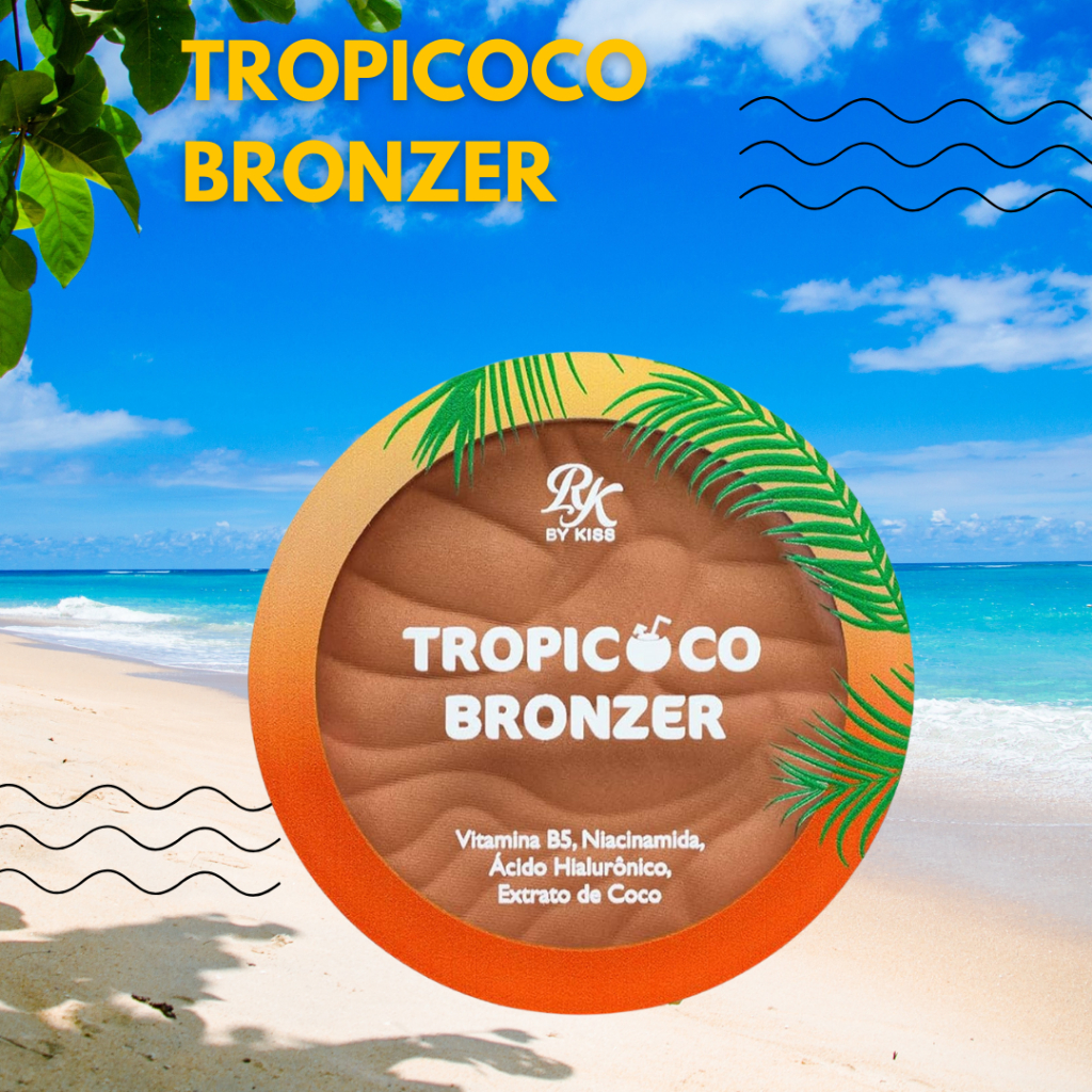 Tropicoco Bronzer - Pé Na Areia - Rk By Kiss