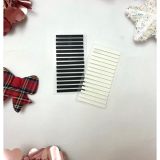 marca paginas finas flags preta ou transparente em Oferta na Shopee