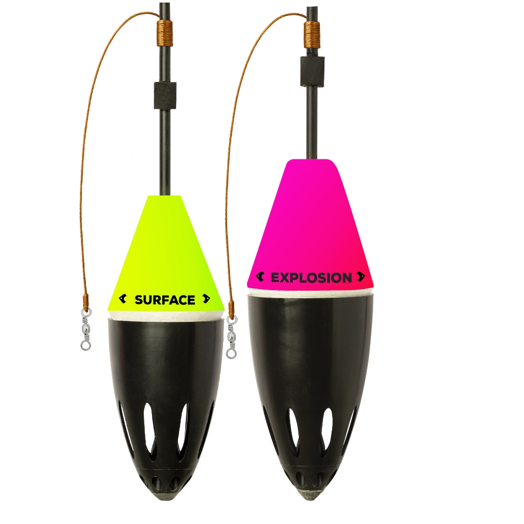 Kit 2 Boias Cevadeira Surface 45g e Explosion 55g - CorreaFish