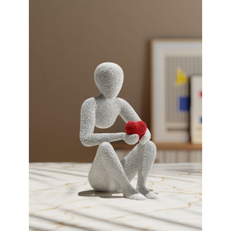 NOBody - Abraço do Amor: Estatua Minimalista com um Toque de Amor / Decoração/ Ambiente / Sala em Oferta na Shopee